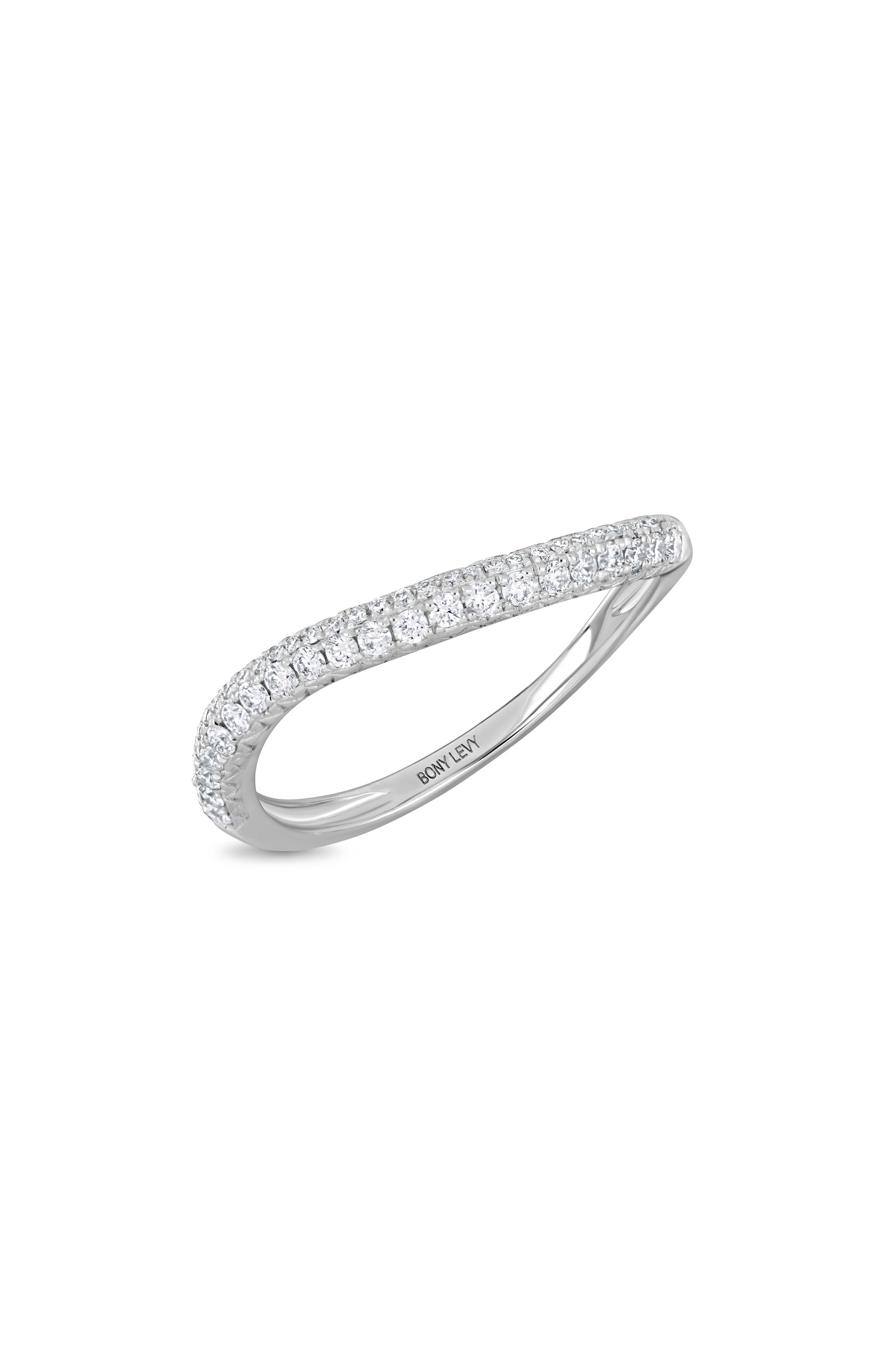 Bony Levy Diamond Stacking Ring