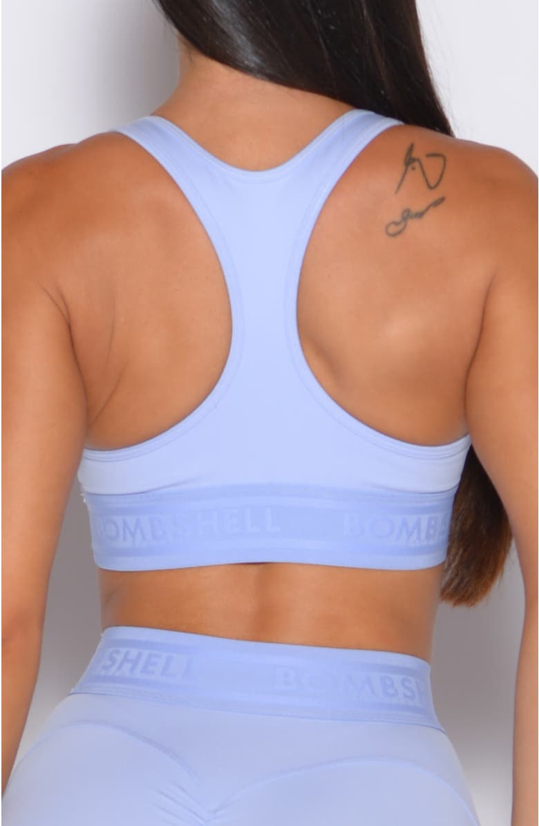 Bombshell Sportswear Bombshell Active Bra, Alternate, color, Baby Lavender