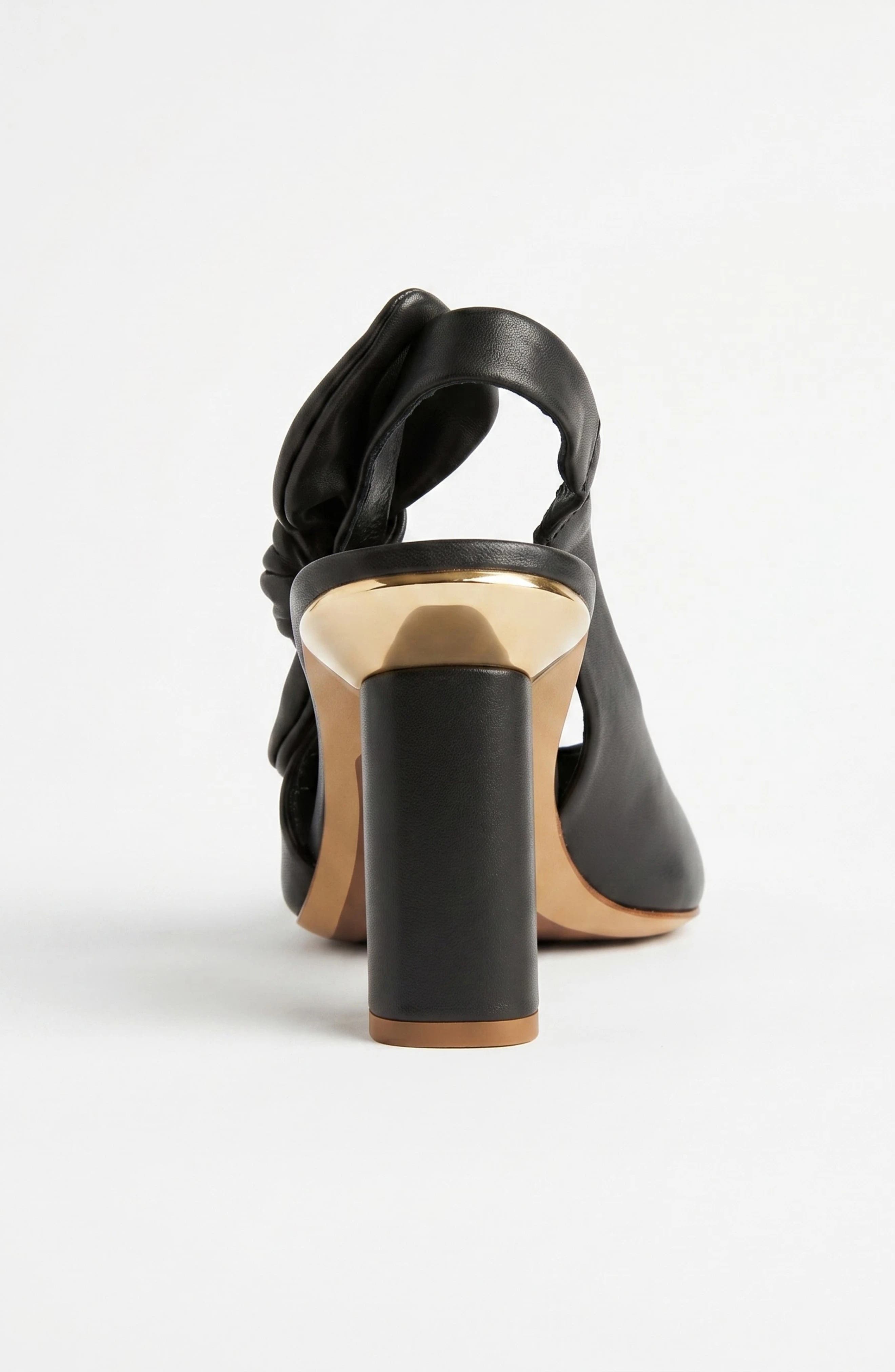Una Slingback Pump Column Heel Cocoa Brown, Alternate, color, Cocoa Brown