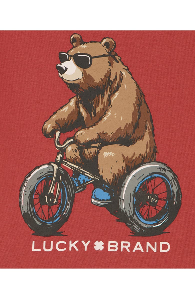 Lucky Brand Kids' 3-Pack Assorted T-Shirts & Shorts Set, Alternate, color, Blue Multi