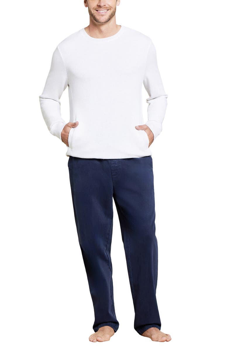 Barefoot Dreams<sup>®</sup> Malibu Collection<sup>®</sup> French Terry Sweatshirt, Alternate, color, 