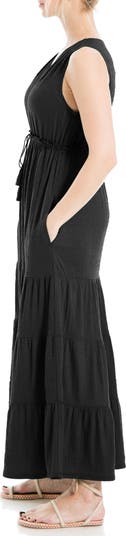 Tassel Tie Maxi Dress