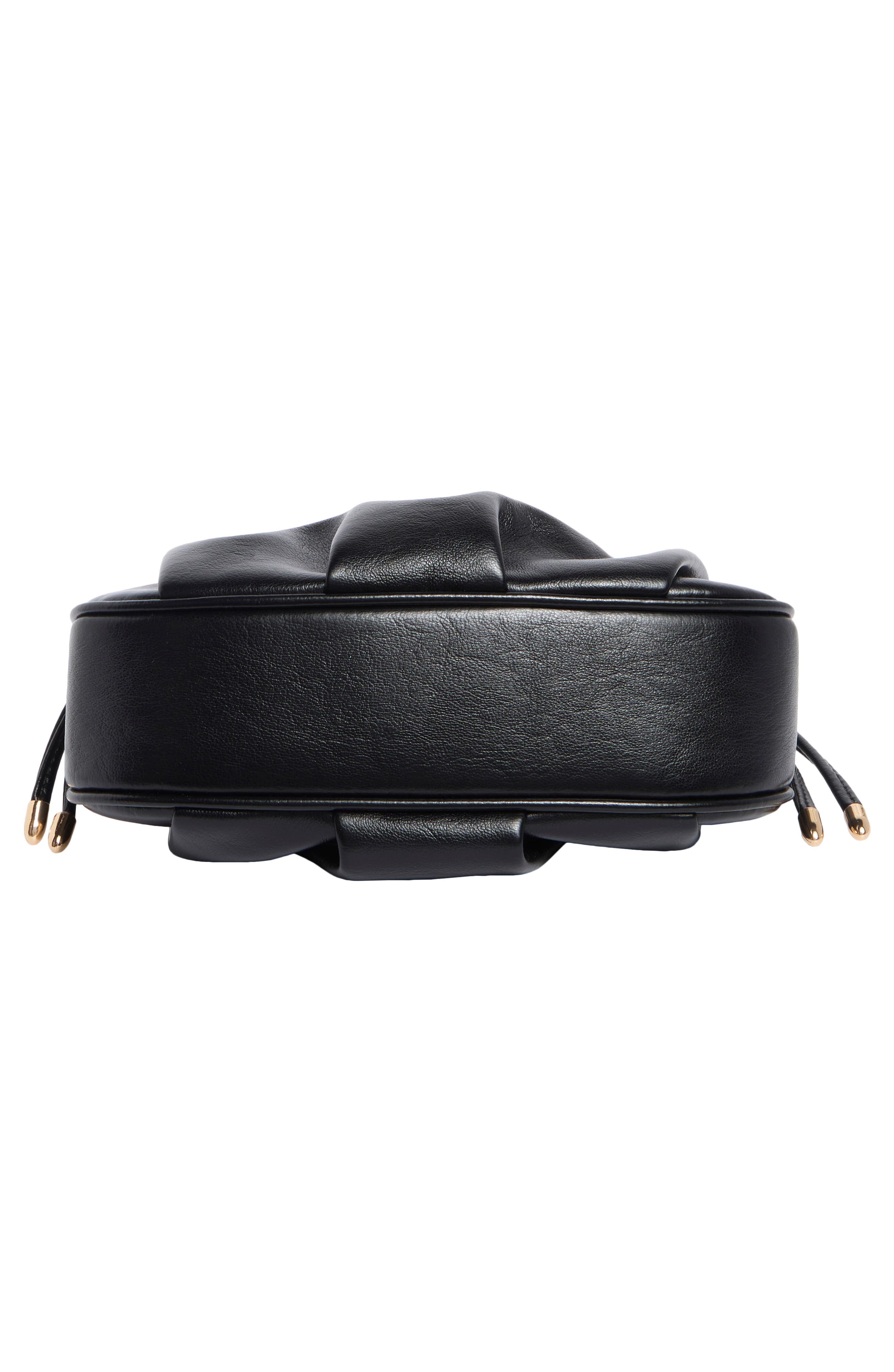 URBAN EXPRESSIONS HANDBAGS Scrunched Handle Crossbody Bag, Alternate, color, Black