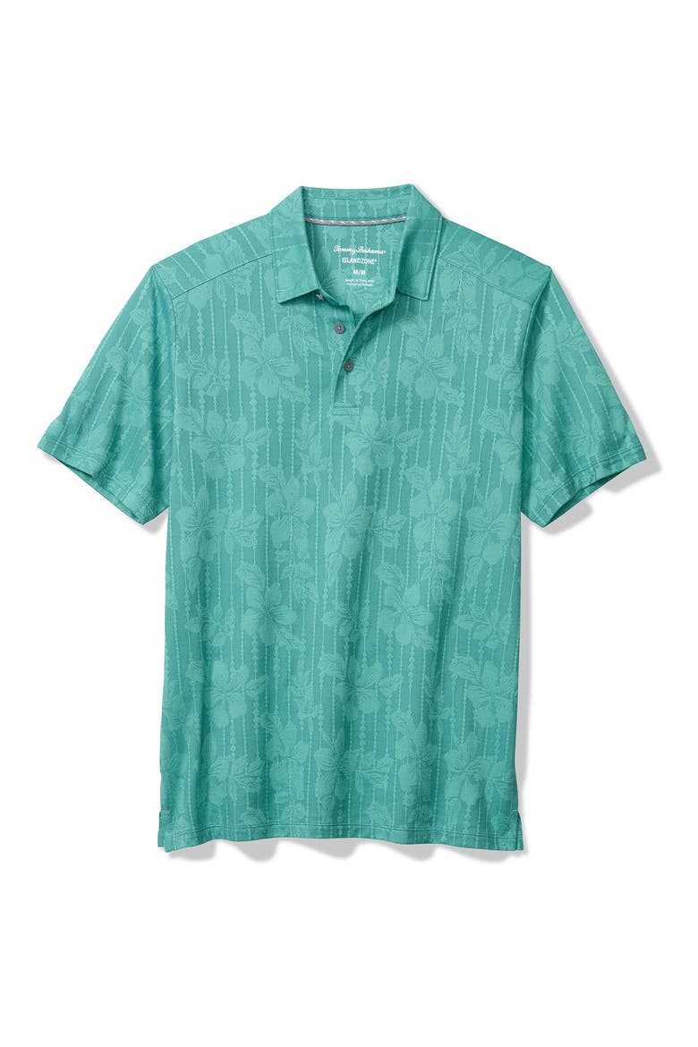 Palm Fresco Vines Polo, Alternate, color, BREAKER