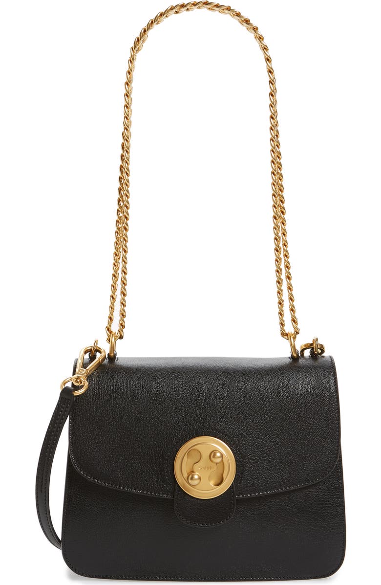 Chloé Medium Mily Leather Shoulder Bag, Main, color,