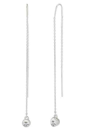 AllSaints Stone Threader Earrings
