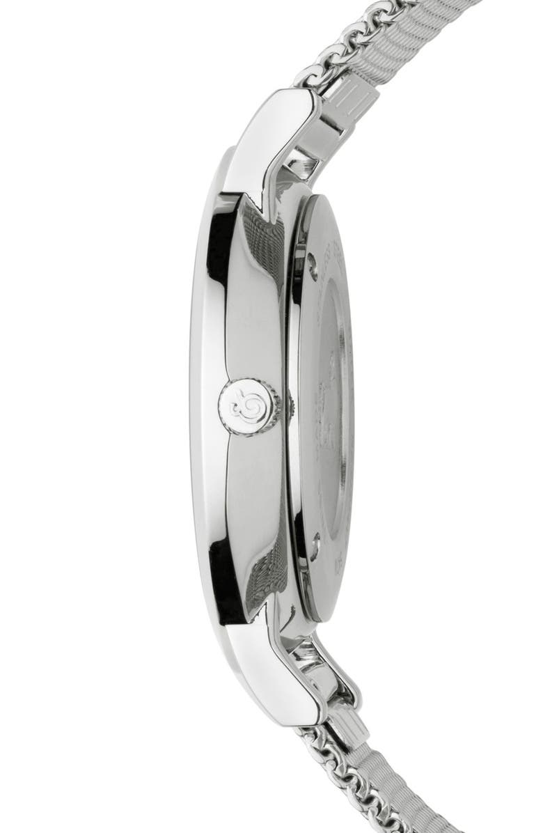 LARSSON & JENNINGS 'Lugano' Mesh Strap Watch, 33mm, Alternate, color,