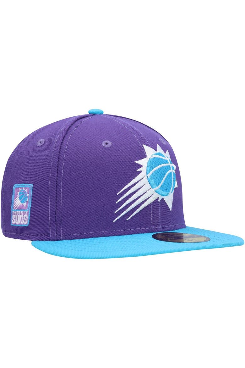 Men's New Era Purple Phoenix Suns Vice 59FIFTY Fitted Hat, Alternate, color, Purple