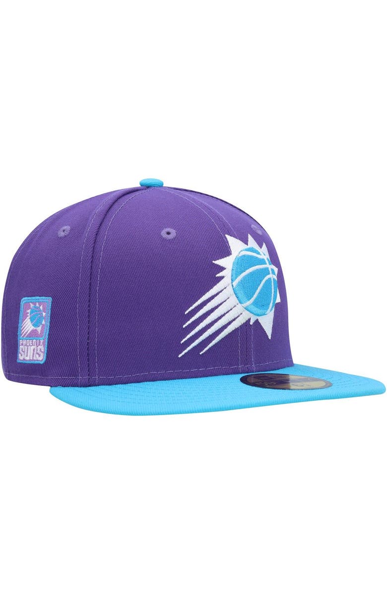 New Era Men's New Era Purple Phoenix Suns Vice 59FIFTY Fitted Hat, Alternate, color, 