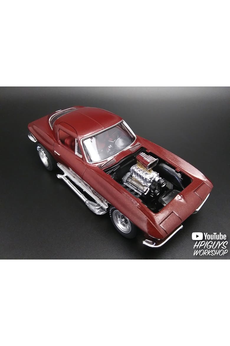 1 to 25 Scale Model Kit 1967 Chevy Corvette Stingray Streaker Vette, Alternate, color, Multicolored