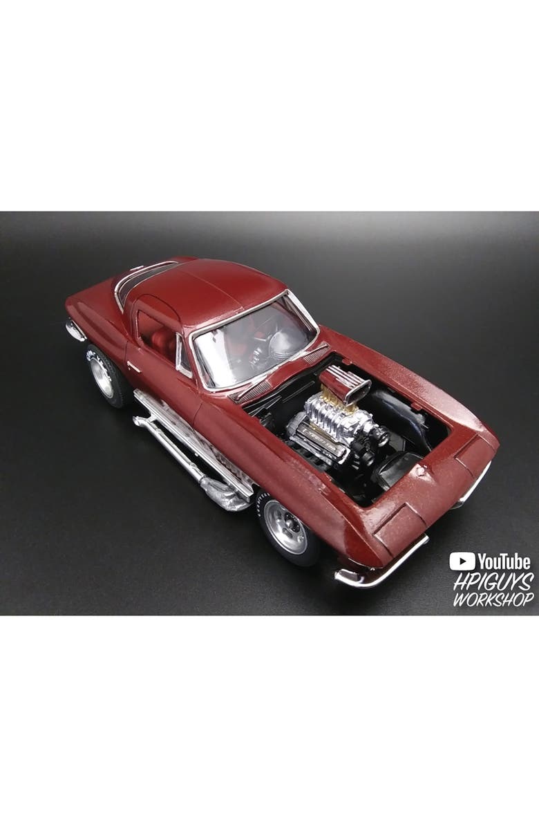 MPC 1 to 25 Scale Model Kit 1967 Chevy Corvette Stingray Streaker Vette, Alternate, color, Multicolored