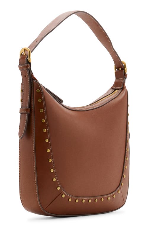 Mango Gold Stud Details Large Shoulder Bag
