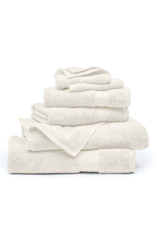 Boll & Branch Plush Organic Cotton Bath Towel Set In Cream
