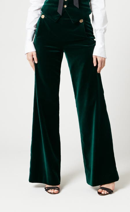 Clove Velvet Trousers