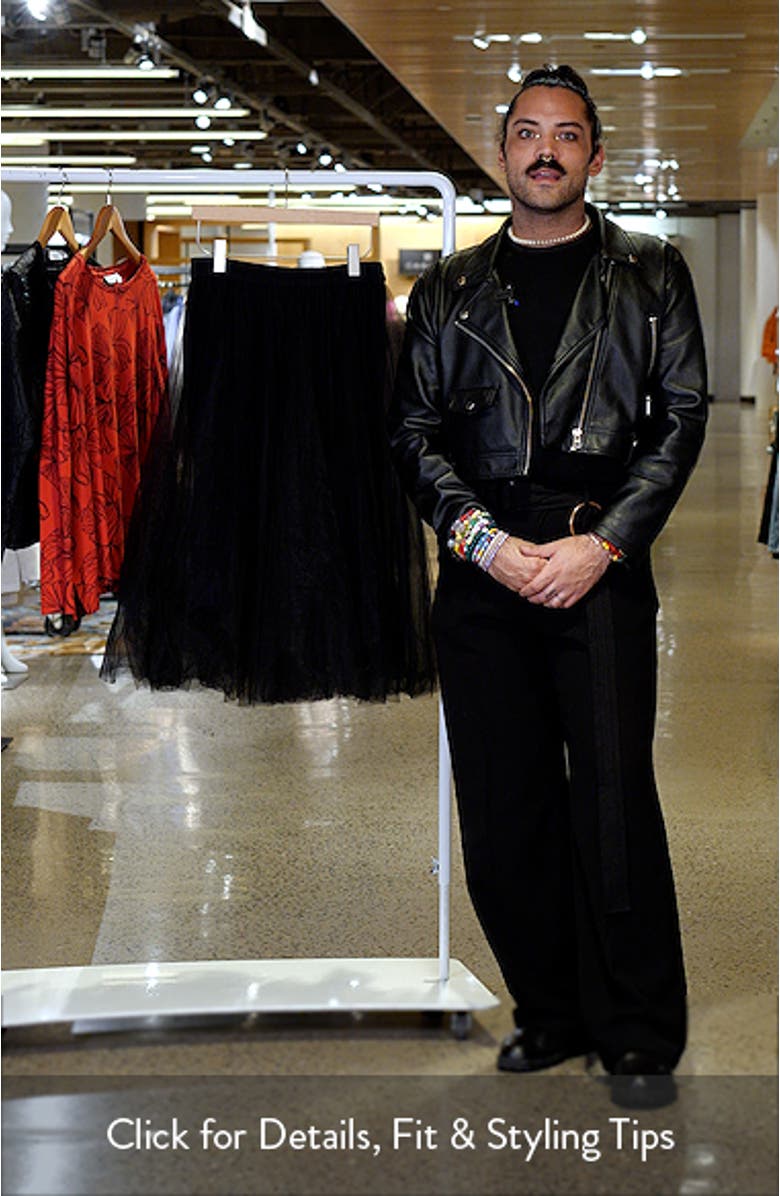 Scarlet Tulle Maxi Skirt, sales video thumbnail