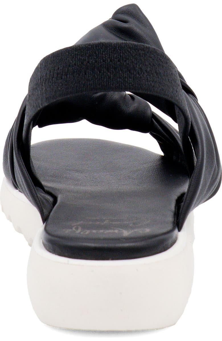 Amalfi by Rangoni Battello Slingback Sandal, Alternate, color, Black Etoile