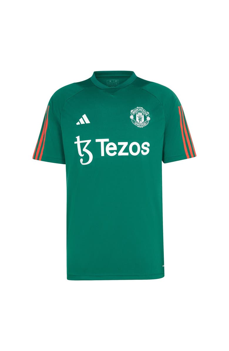 adidas Men's adidas Green Manchester United 2023/24 Training Jersey, Alternate, color,