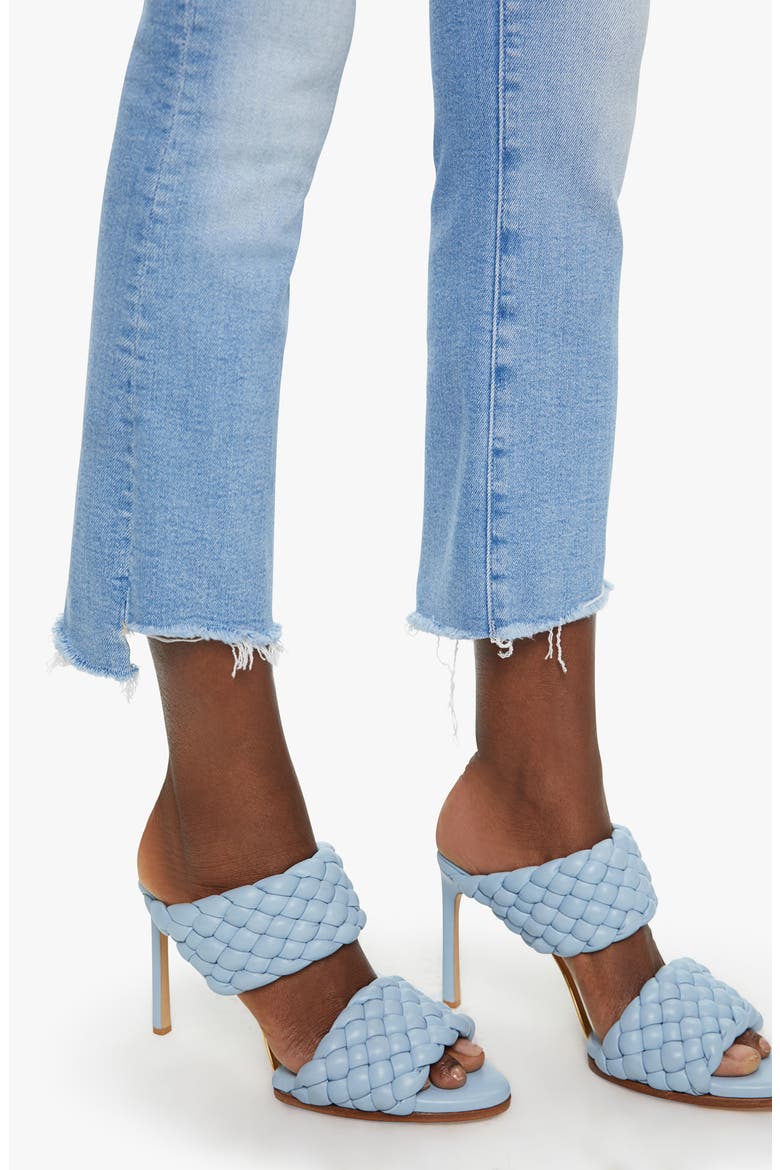 The Insider High Waist Step Frayed Hem Crop Jeans, Alternate, color, LIMITED EDITION