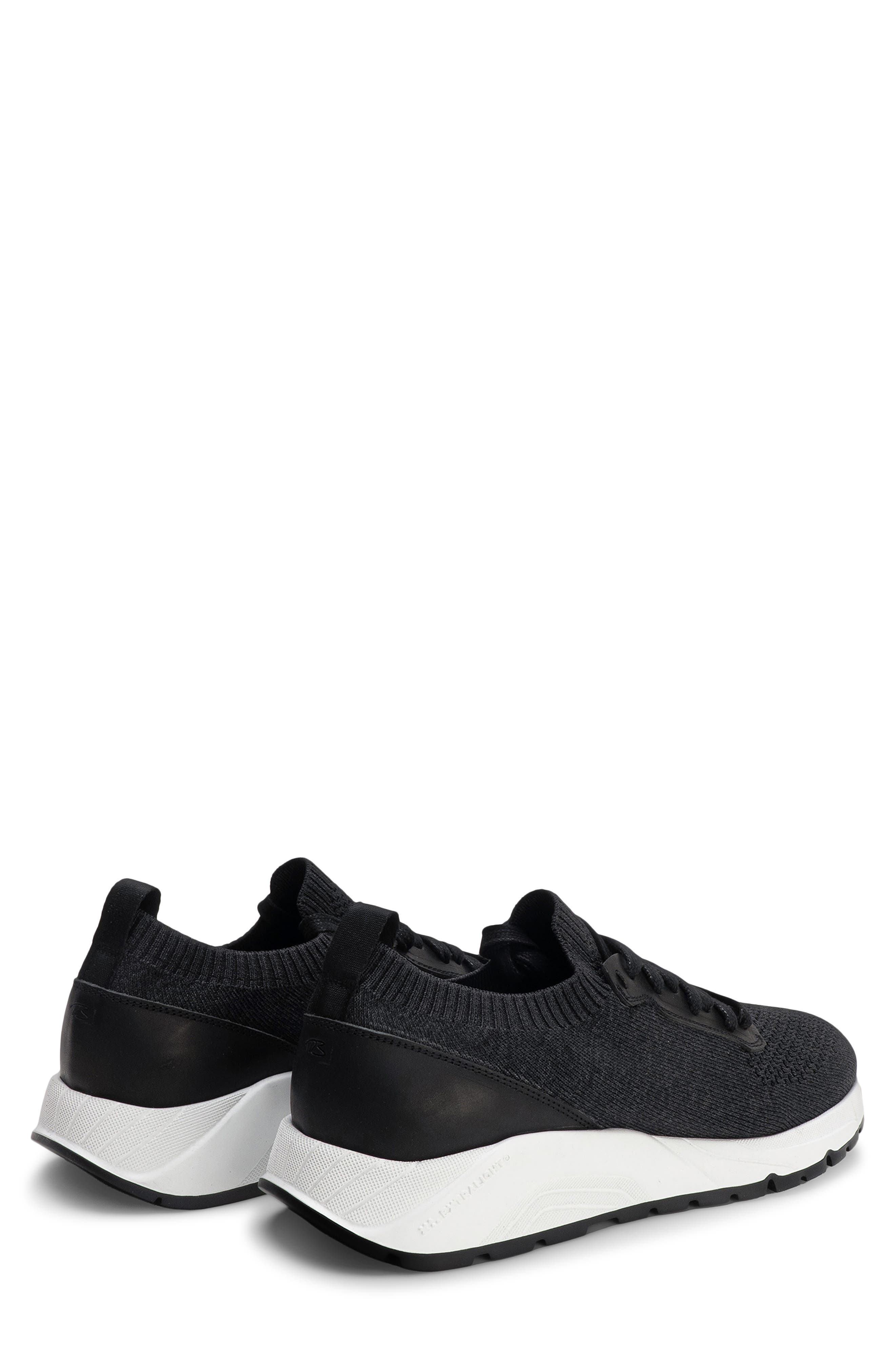 Robert Barakett Bryce Knit Sneaker, Alternate, color, Black