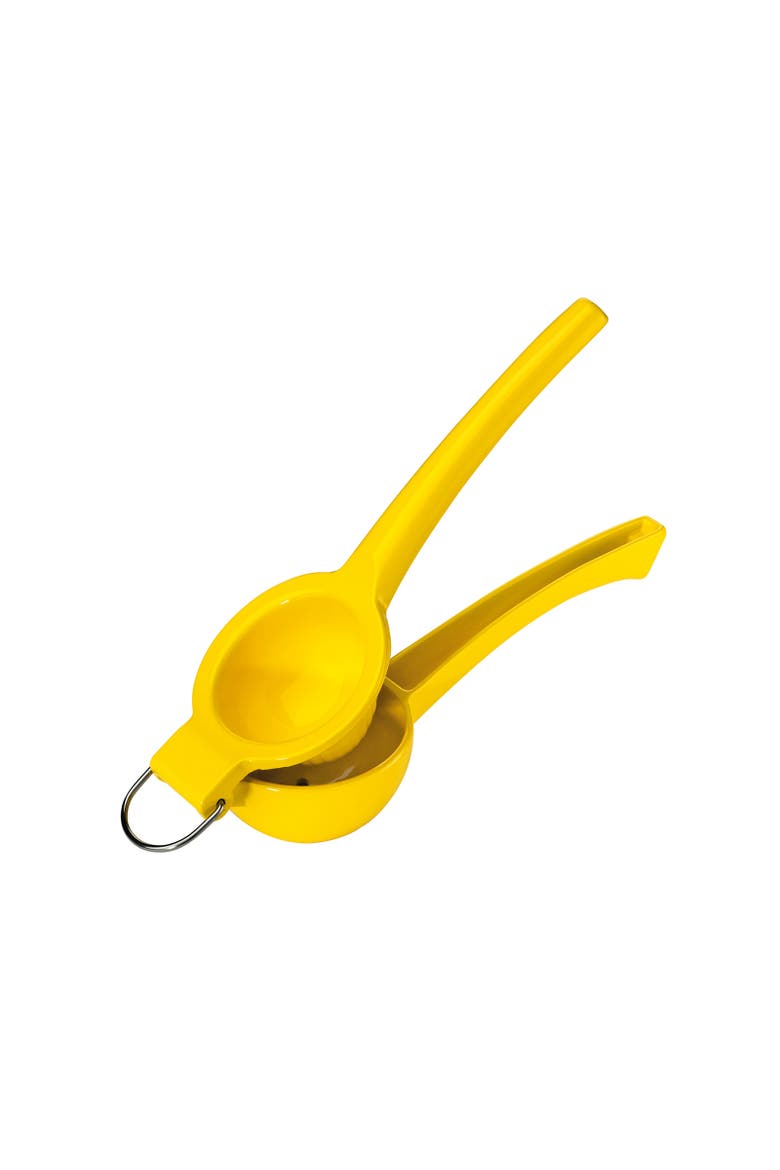 Aluminum Limona Lemon Squeezer, Yellow, Main, color, Yellow