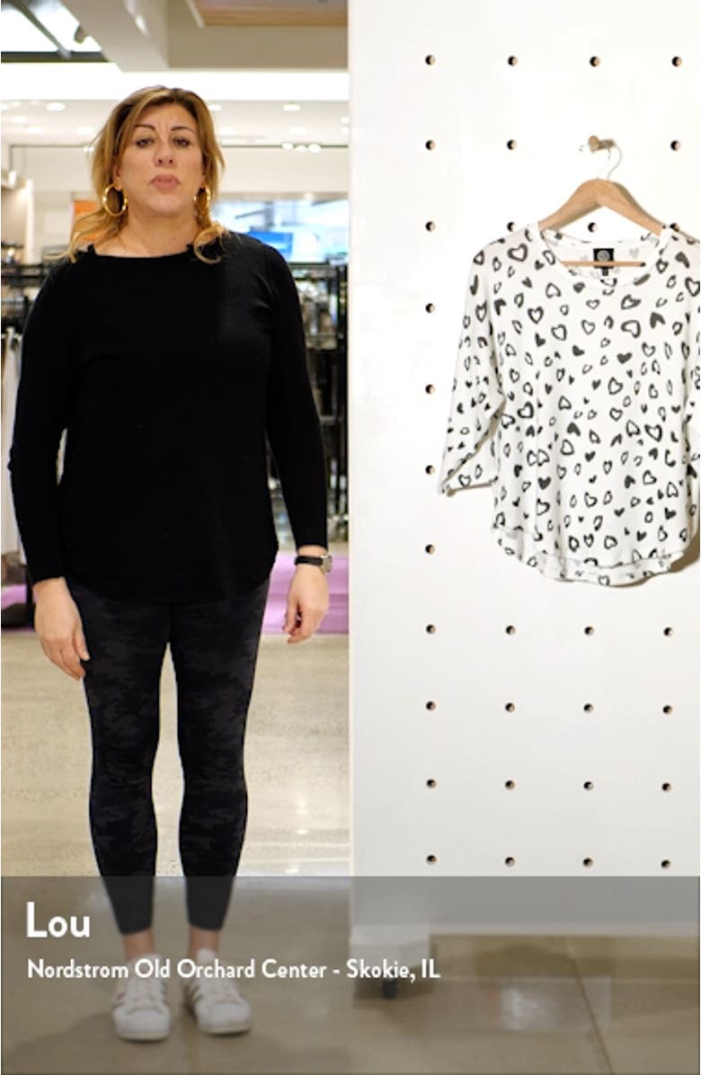 Heart Hacci Knit Top, sales video thumbnail