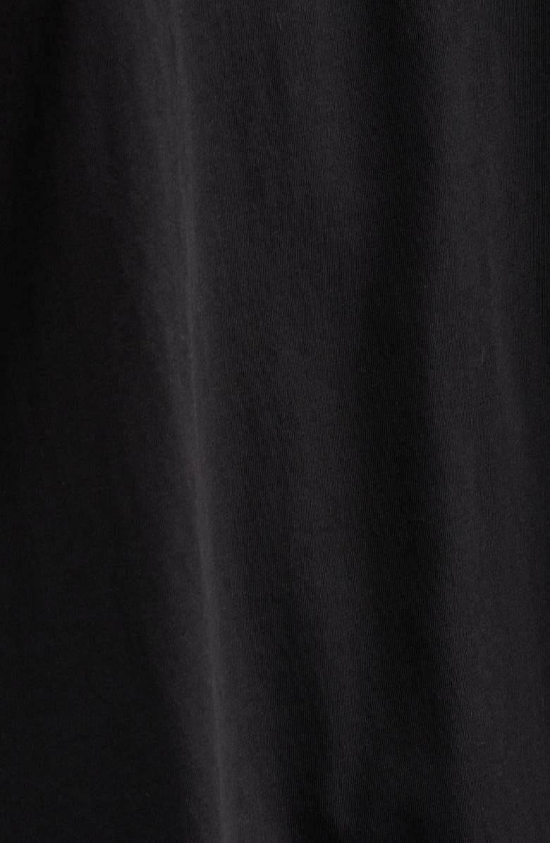 Eileen Fisher V-Neck Organic Cotton T-Shirt, Alternate, color, Black