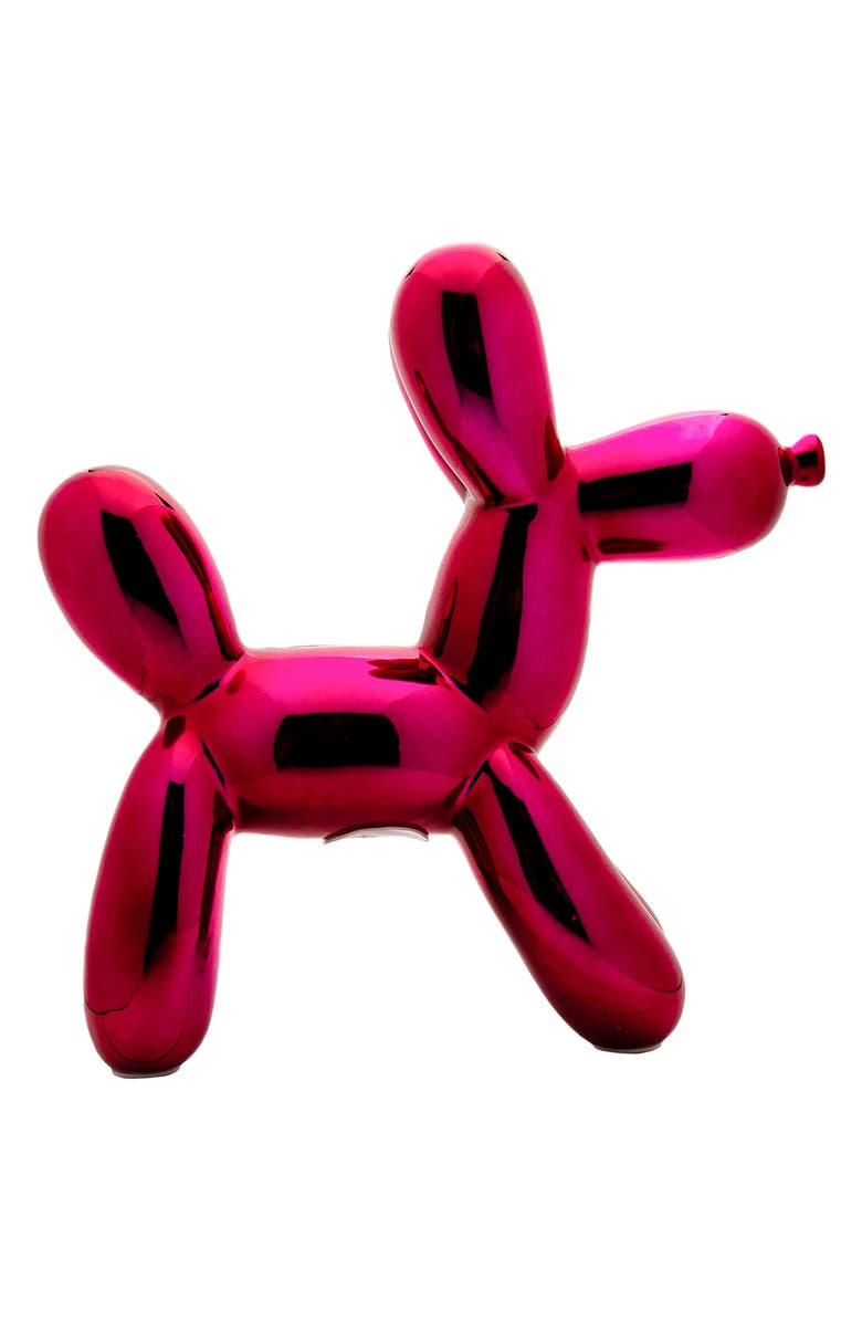 INTERIOR ILLUSIONS Plus Plum Balloon Animal Sculpture, Alternate, color, Plum