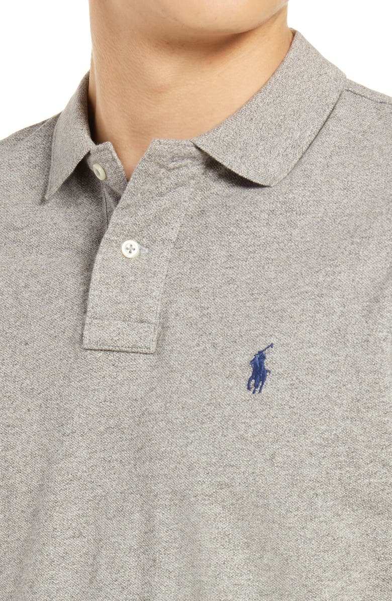 Polo Ralph Lauren Slim Fit Piqué Polo, Alternate, color,