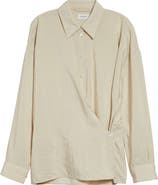 Lemaire Twisted Silk Blend Shirt
