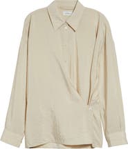 Lemaire Twisted Silk Blend Shirt