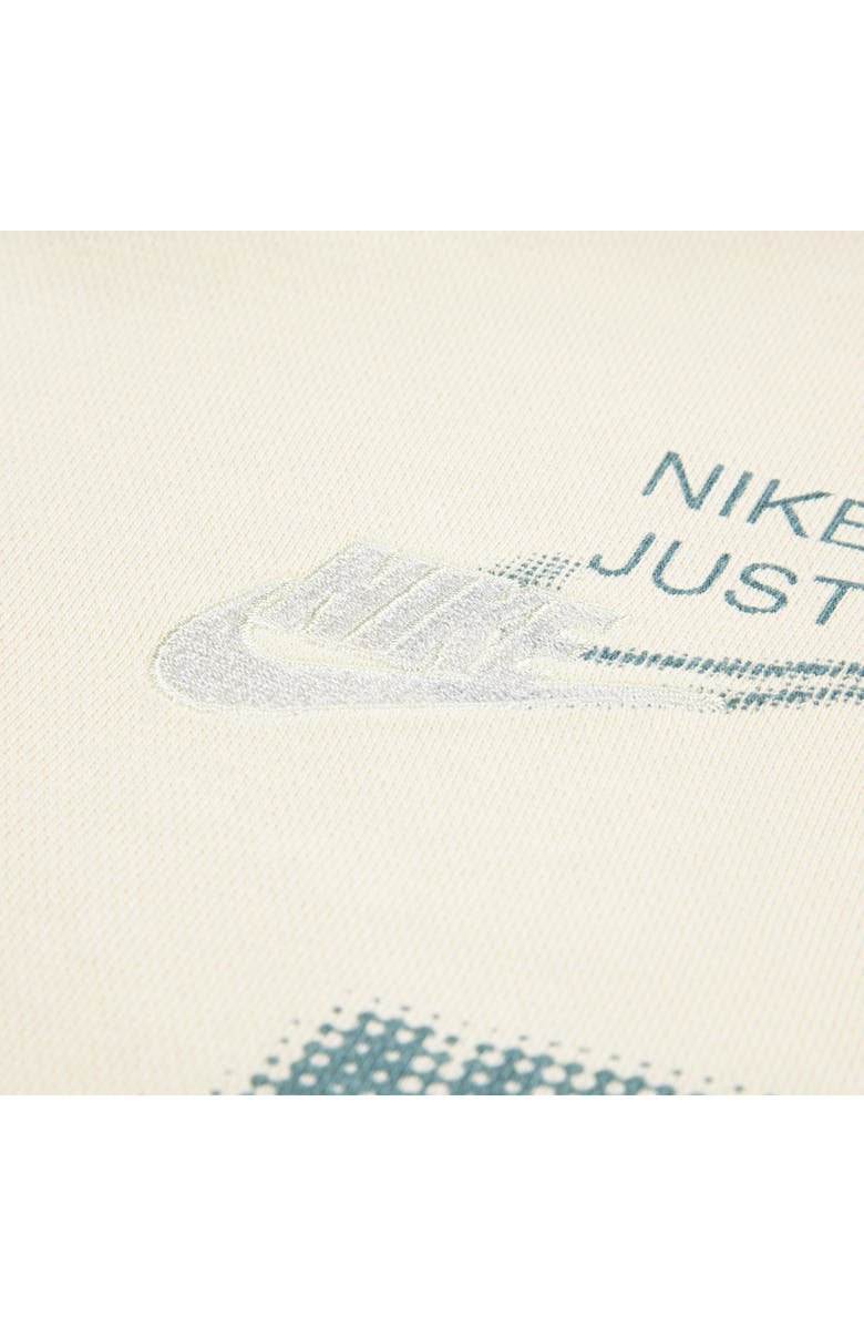 Nike Kids' Logo Print Hoodie, Alternate, color, Coconut Milk