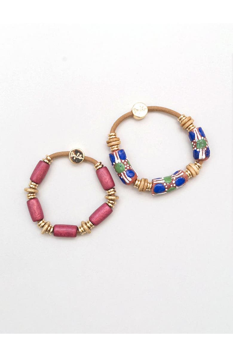 By Lilla Boardwalk Capsule Bracelet Hairtie, Alternate, color, Multi