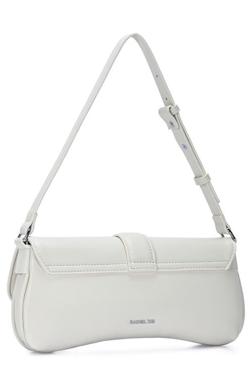 Rachel Zoe Flap Shoulder Bag In Bone