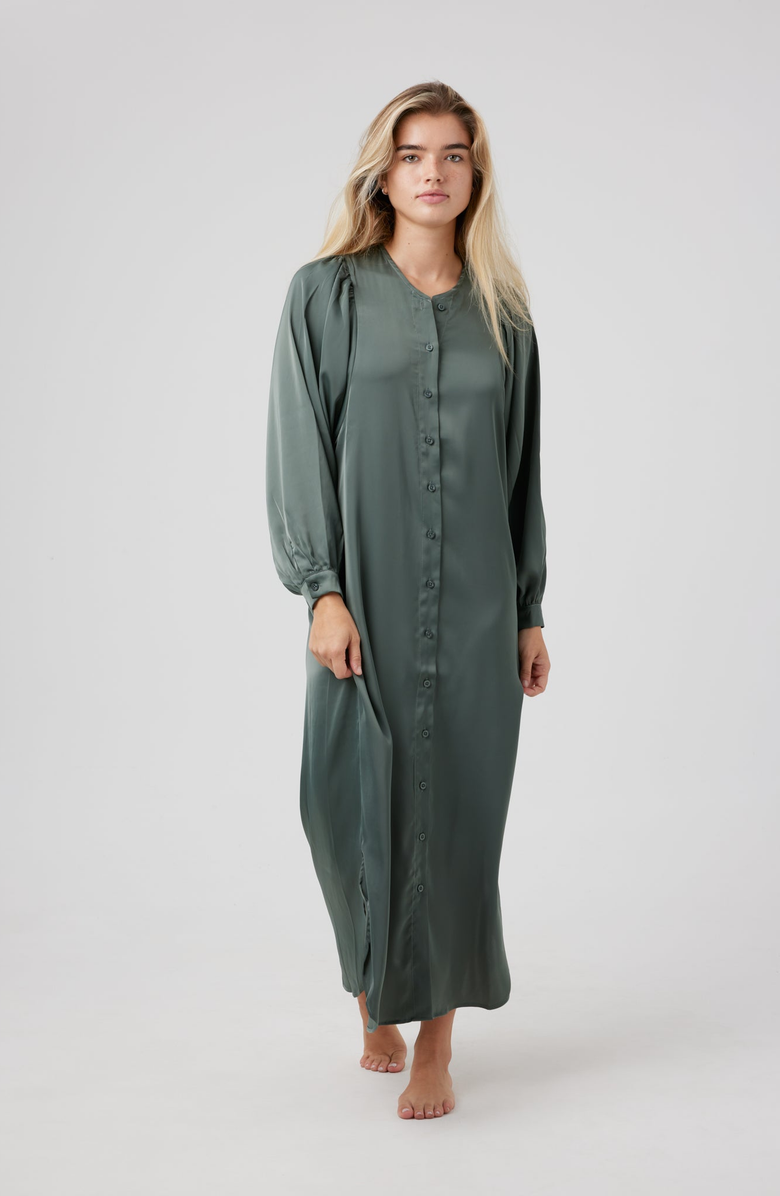 By Tess Collection Alora Dress, Alternate, color, Brown