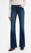 7 For All Mankind Dojo Mid Rise Flare Jeans