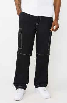 True Religion Convertible Zipper Cargo Pants