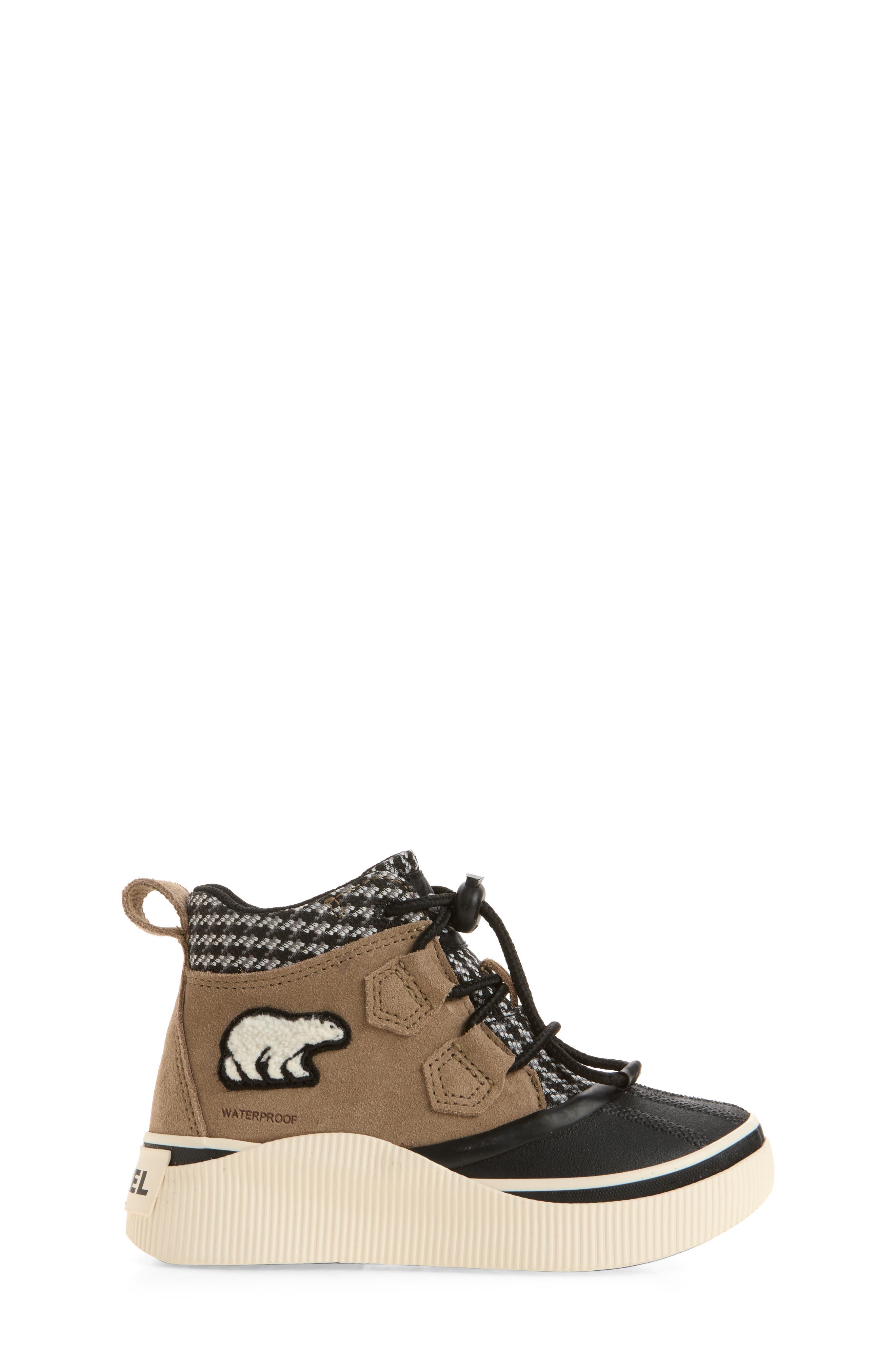Kids' Out N About IV Classic Waterproof Duck Boot, Alternate, color, OMEGA TAUPE/ BLACK