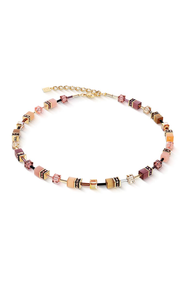 Geocube Iconic Necklace, Main, color, blush
