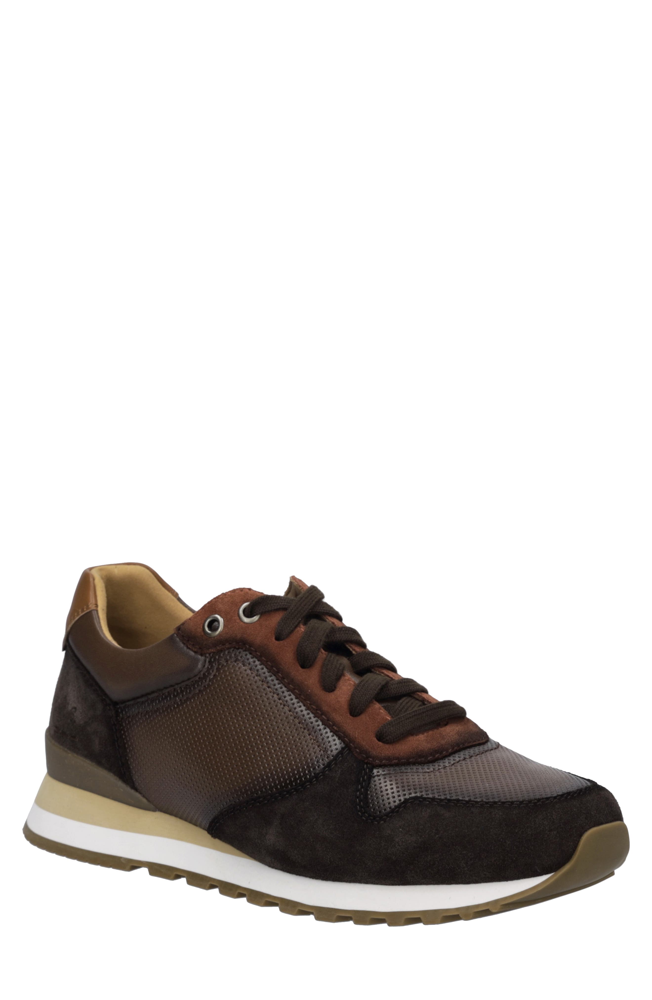 Axel 01 Leather Sneaker, Main, color, MORO
