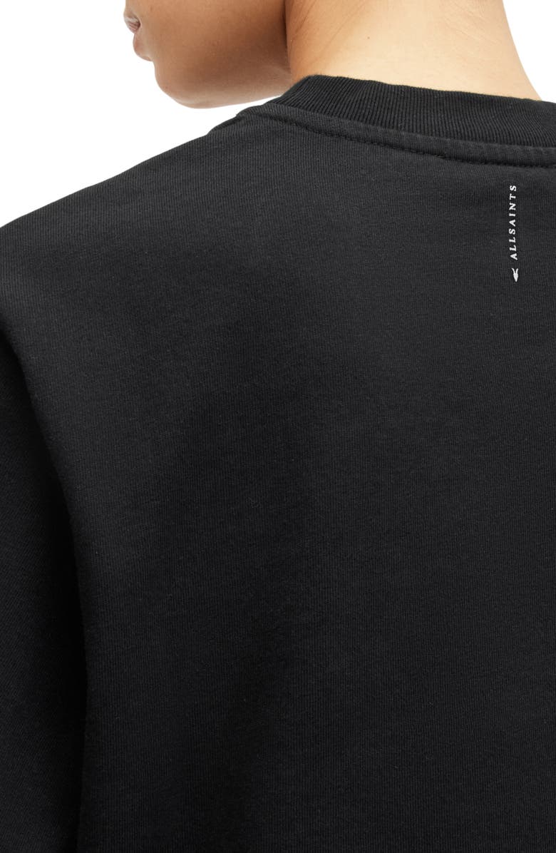 AllSaints Lottie Crop T-Shirt, Alternate, color, 