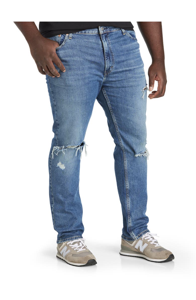 Levi's Big & Tall 511 Slim-Fit Deconstructed Jeans, Main, color, 