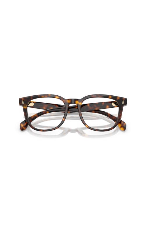 Moncler 50mm Square Optical Glasses In Brown