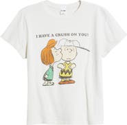 Re/Done I Have A Crush On You Cotton Graphic T-Shirt