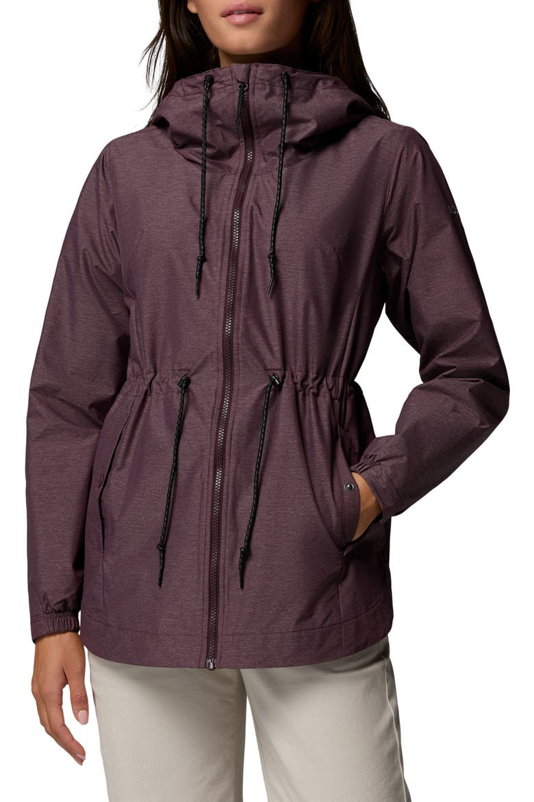 Lillian Ridge II Water Resistant Jacket, Main, color, MOONVISTA