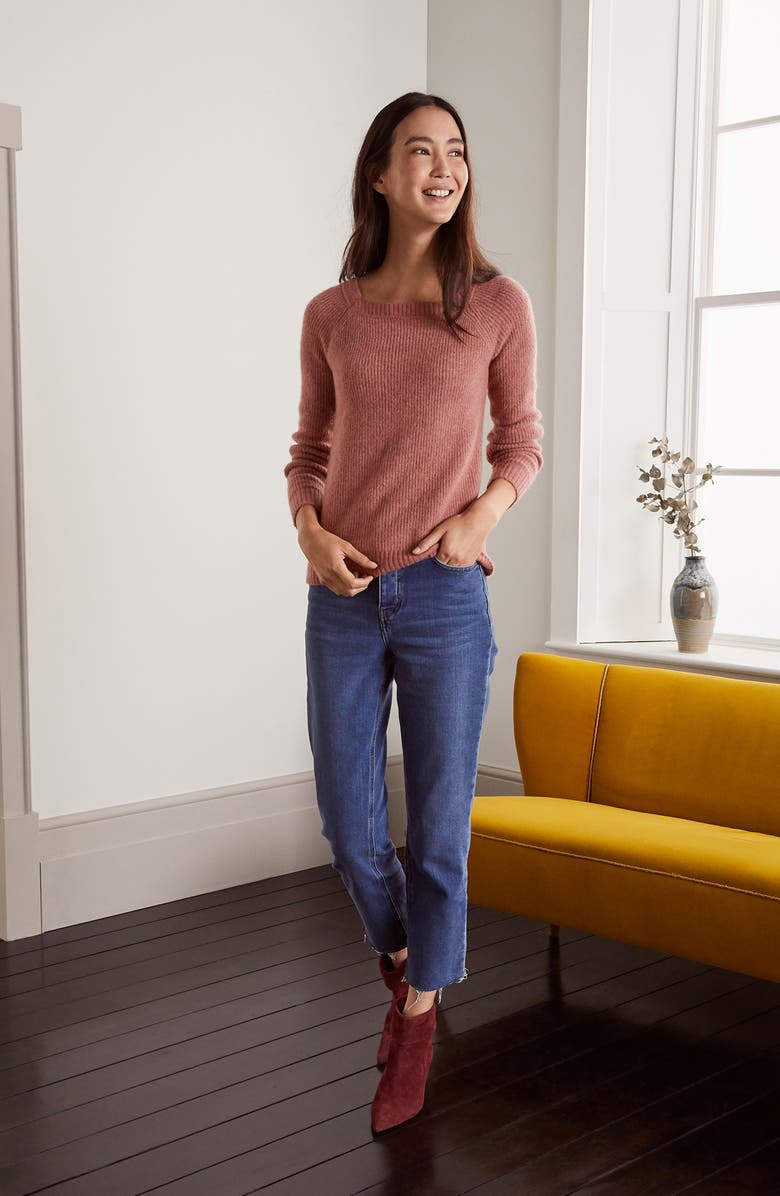 Boden Queensberry Fluffy Sweater, Alternate, color,