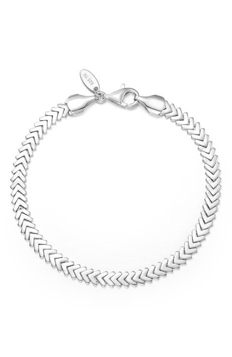 Kiara Chevron Chain Bracelet