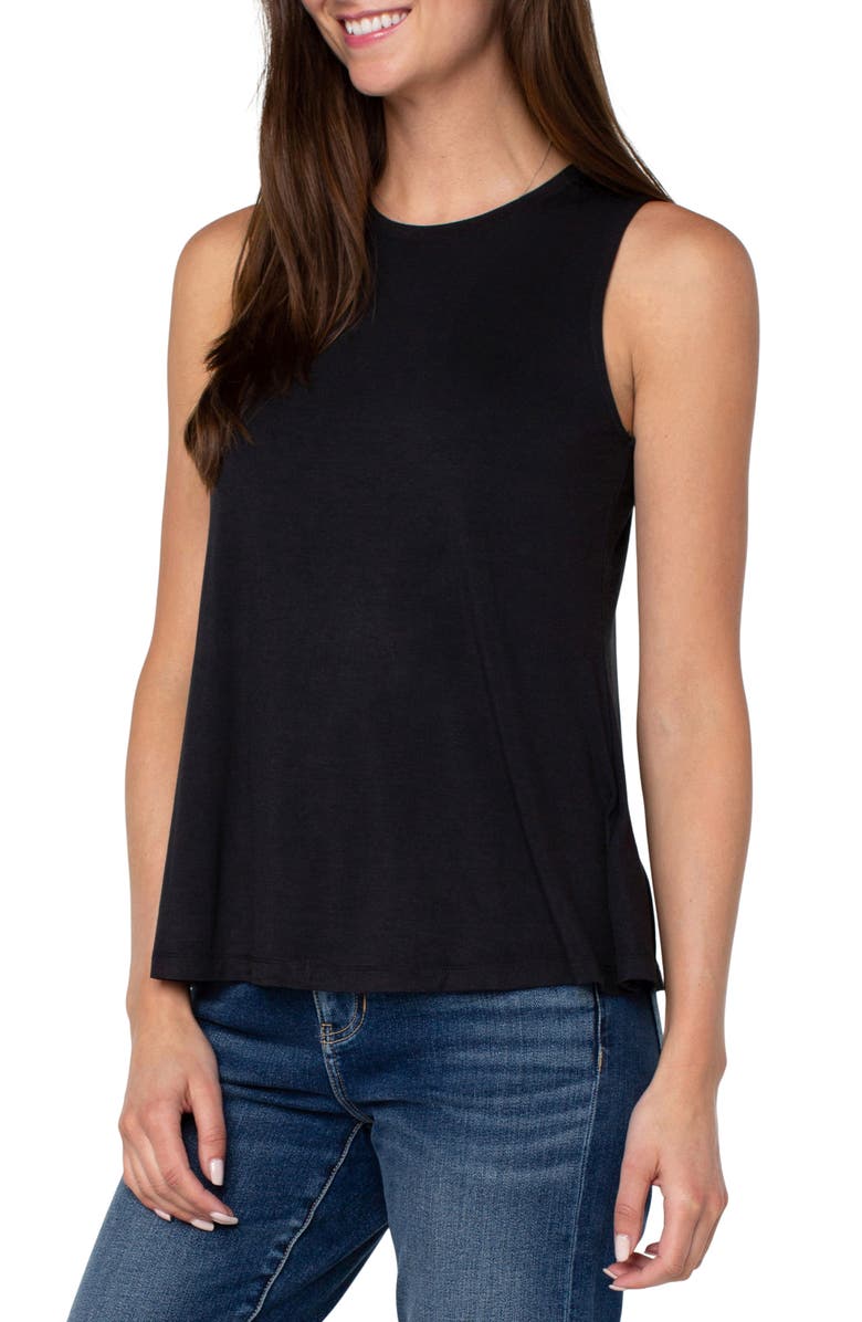 Liverpool Los Angeles Sleeveless Knit Top, Alternate, color,