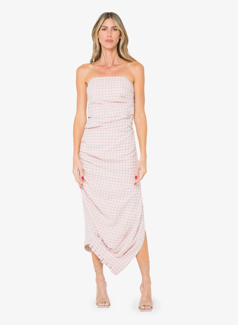 selected Pink Check