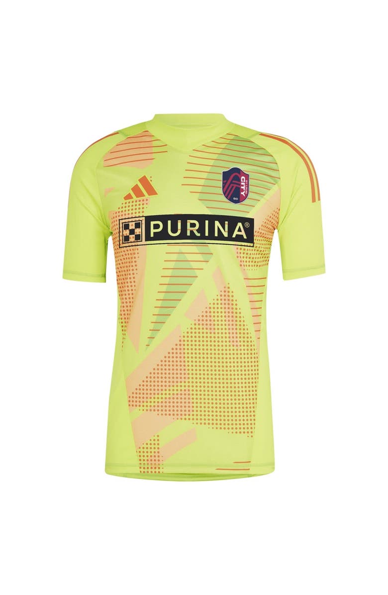 adidas Men's adidas Yellow St. Louis City SC 2024 Goalkeeper Jersey, Alternate, color, Yellow