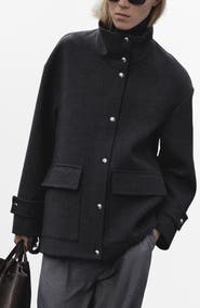 ジャケット・アウター Standcollar Wool Coat TODAYFUL Standcollar wool coat
